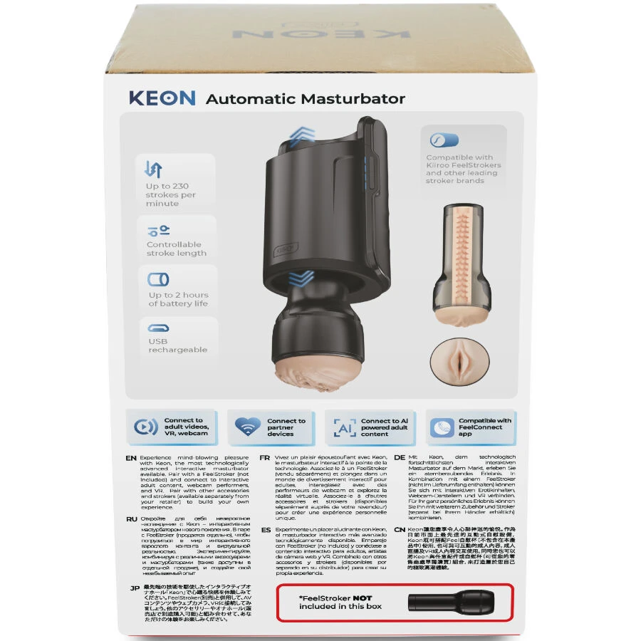 KIIROO - KEON WIFI AUTOMATIC MASTURBATOR | Pasio